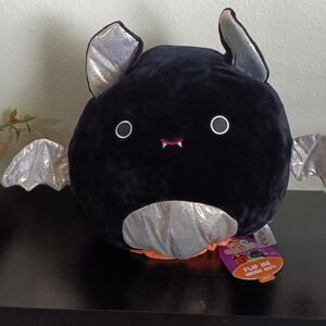 Squishmallows FLIPAMALLOWS 12" Paxton Pirate Pumpkin Emily Bat 2-in-1 Plush